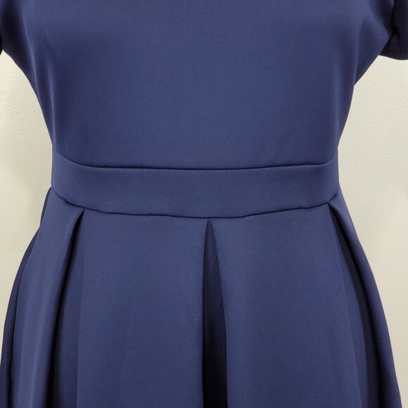 Lalagen Special Occasion Off-Shoulder 1950's Style Pleated Dress NEW NWT Size XL - Picture 4 of 13